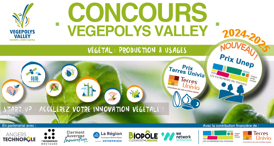 Illustration L’Unep est partenaire du concours VEGEPOLYS VALLEY 2024-2025 dédié aux start-ups
