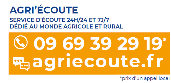 0969392919 numéro d'Agri'écoute