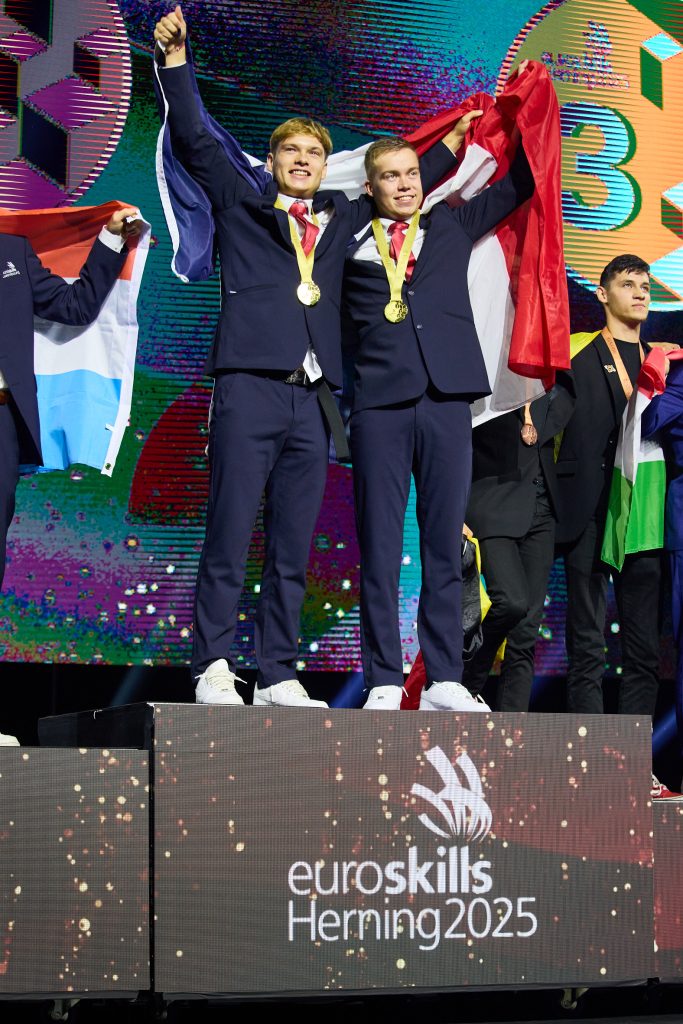 médaille or euroskills